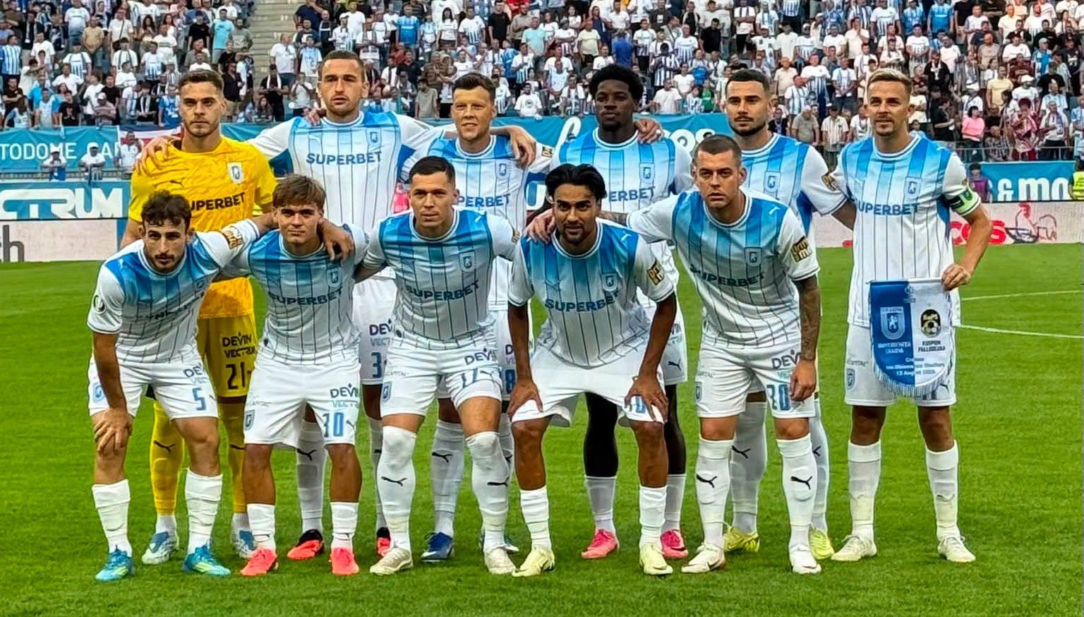 Universitatea Craiova, 100% în grupa unei competiții europene! Cum s-a descurcat singura dată când a obținut calificarea