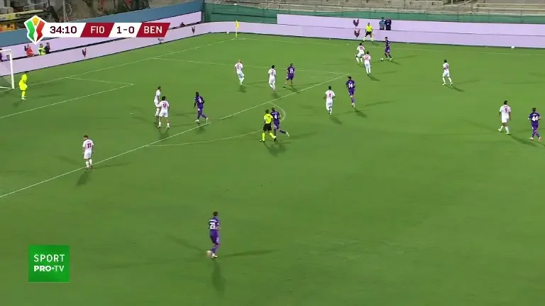 Fiorentina - Benevento | Gol Kean (35')