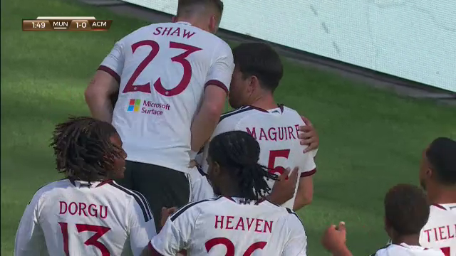 ACUM: Manchester United - AC Milan 1-0, amical de vis, transmis exclusiv de VOYO Sport 1. Deschidere de scor în minutul 2!