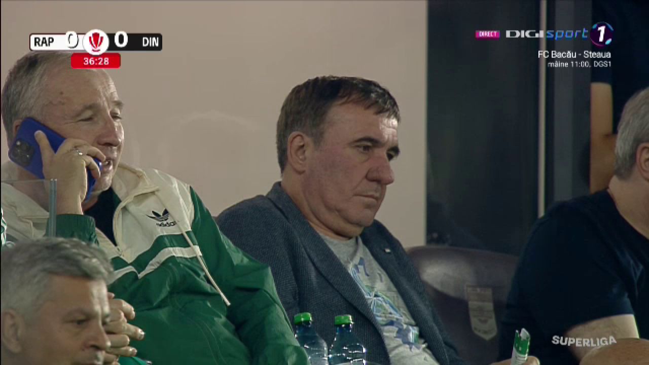 Cum a fost surprins Gică Hagi la Rapid - Dinamo