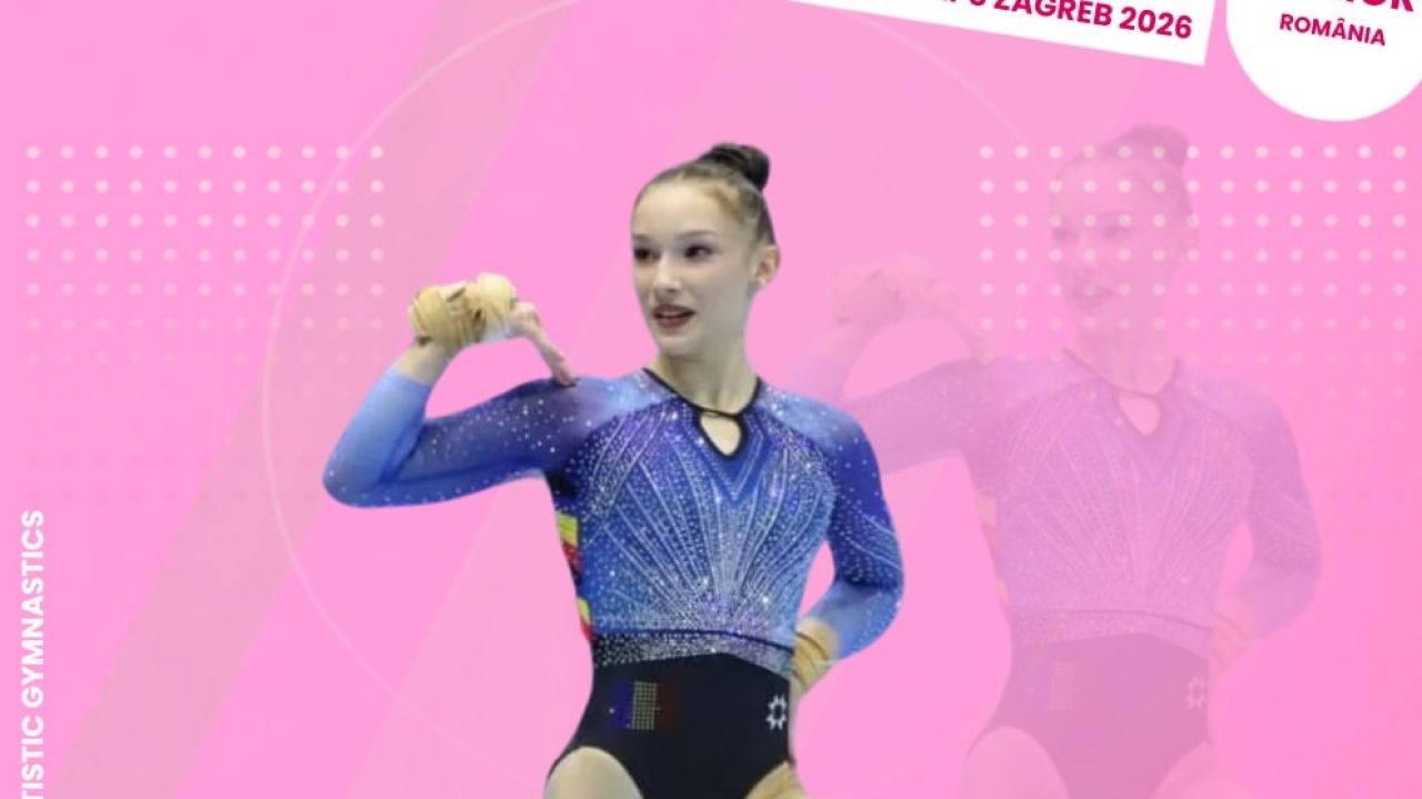 AUR pentru România la sărituri! Aniela Tudor, fenomenală în finala junioarelor la Europenele de la Zagreb