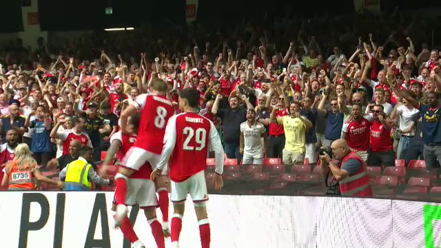 Arsenal - Manchester City 1-0, ACUM, pe VOYO SPORT 1! „Tunarii” deschid scorul la prima fază