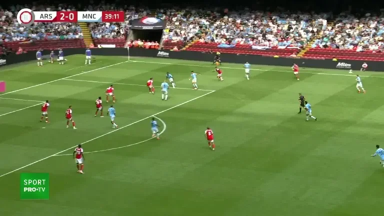 Arsenal - Manchester City 3-0, Supercupa Angliei, a fost în direct pe VOYO SPORT 1 (16 august 2026)