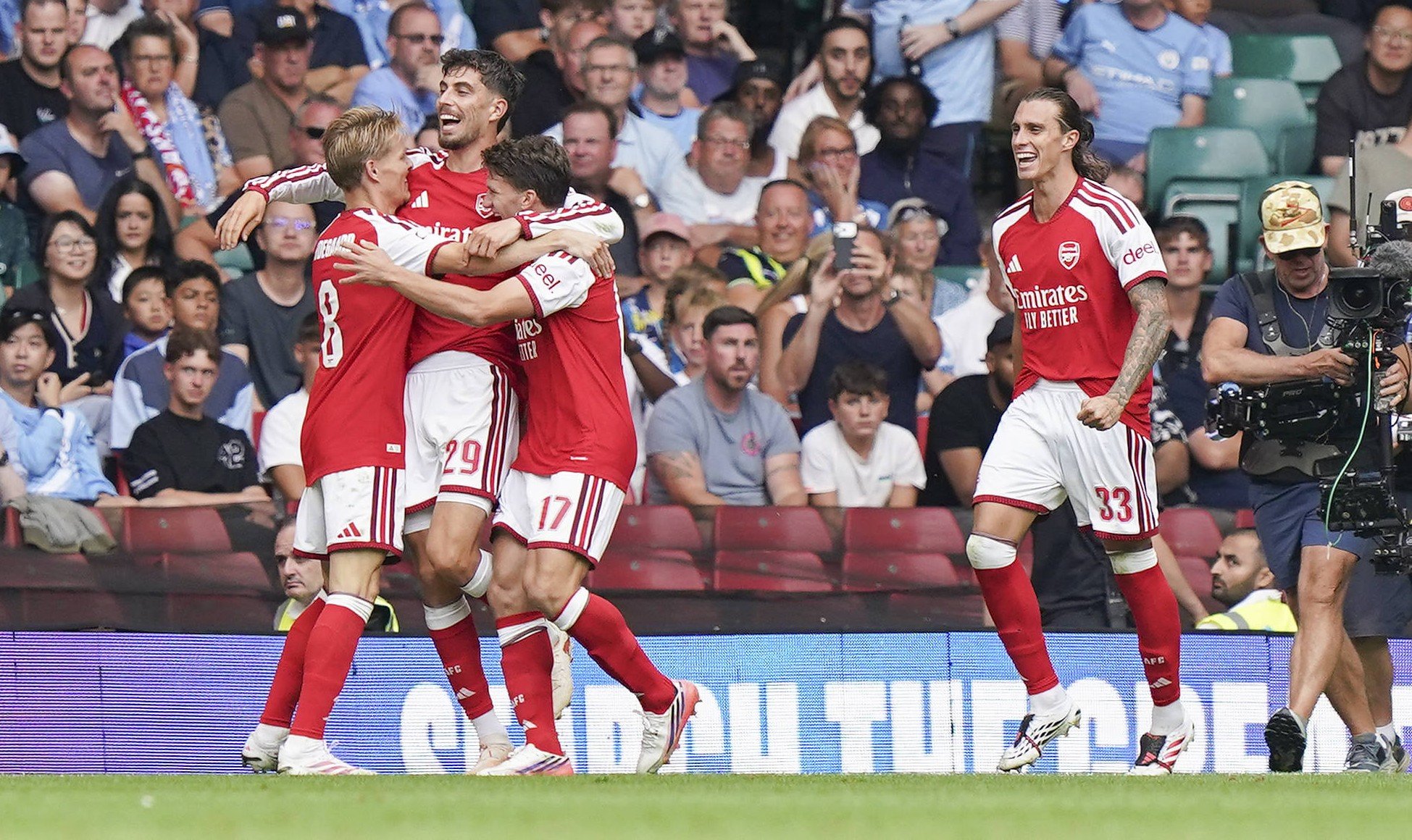 Arsenal - Manchester City 3-0 | Debut de coșmar pentru Enzo Maresca! Campioana Angliei i-a spulberat pe „cetățeni” în Supercupă