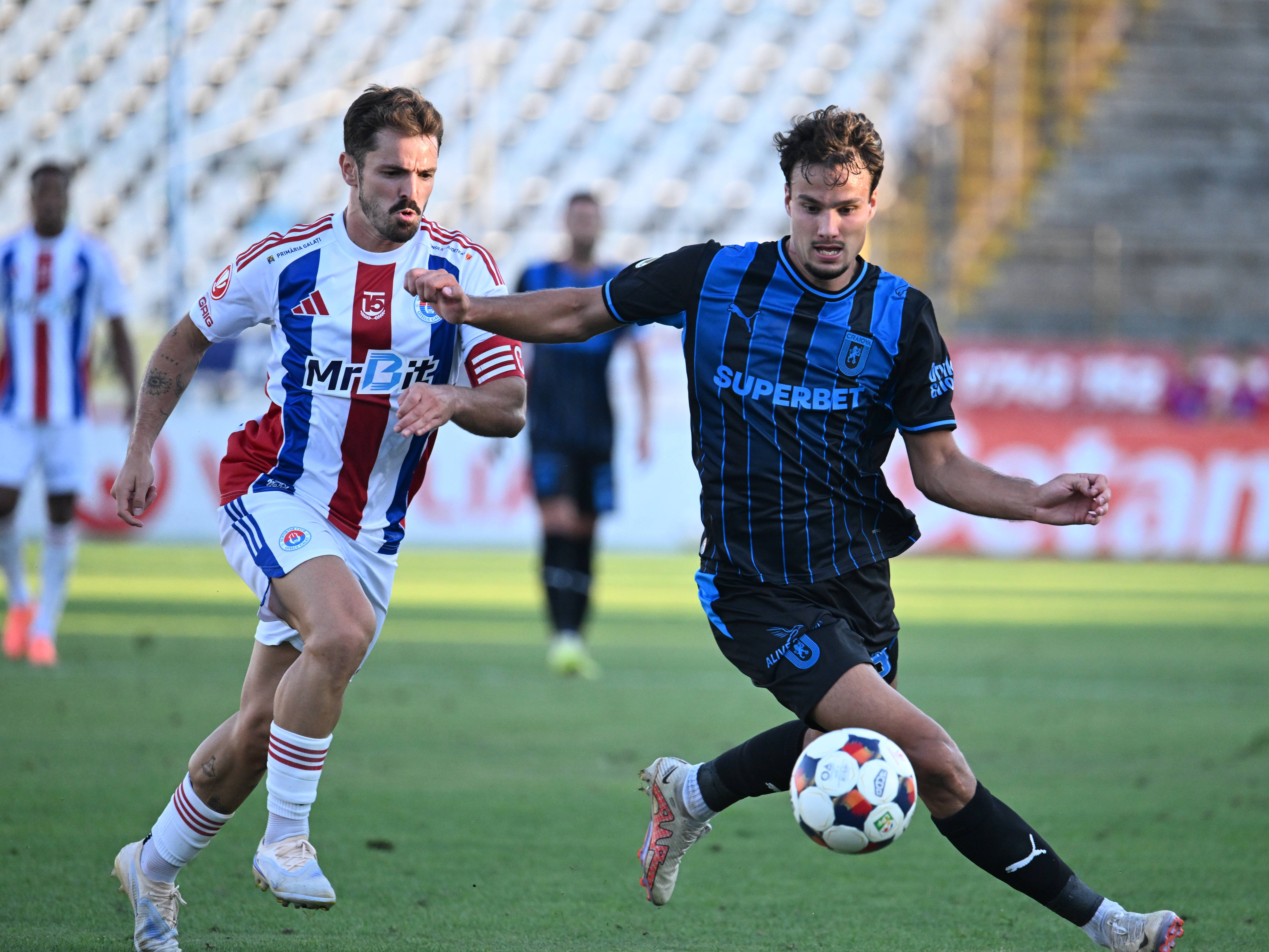 Oțelul - Universitatea Craiova 0-1, în etapa 5 din SuperLiga. Show la Galați! Oltenii dau lovitura în 10 prin Etim