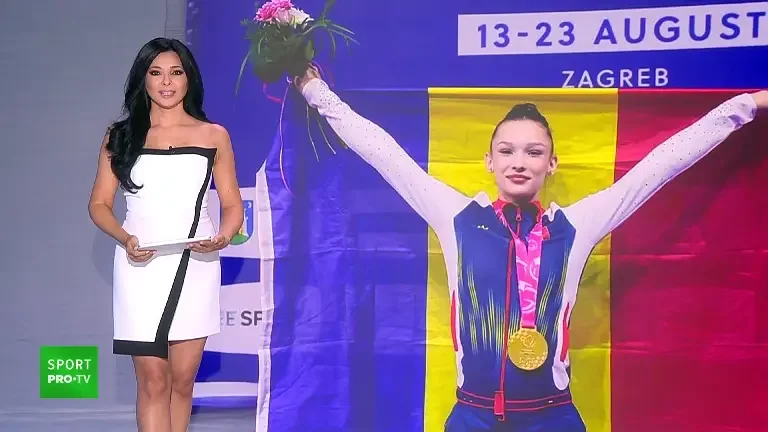 România are o campioană europeană la gimnastică! Aniela Tudor a adus aurul României la Zagreb!