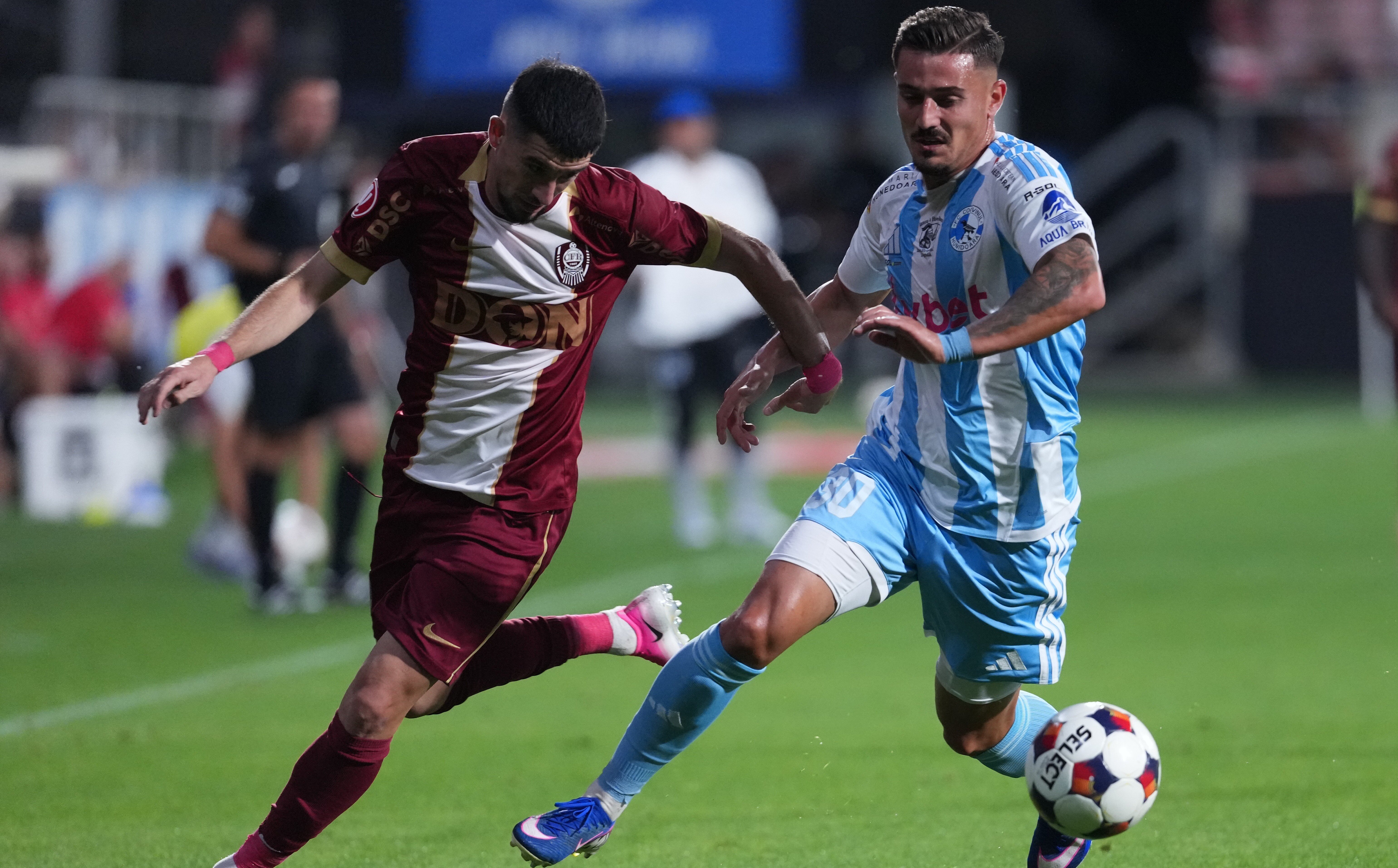 Corvinul - CFR Cluj 1-0, ACUM, pe Sport.ro! Gazdele deschid scorul cu o execuție senzațională