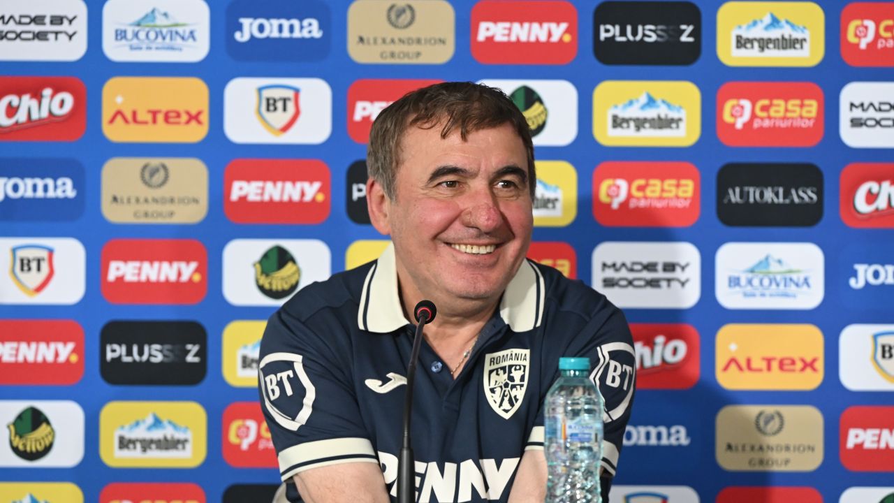 Hagi a venit la conferință și a anunțat un plan uriaș la națională: "Obiectivul numărul 1"