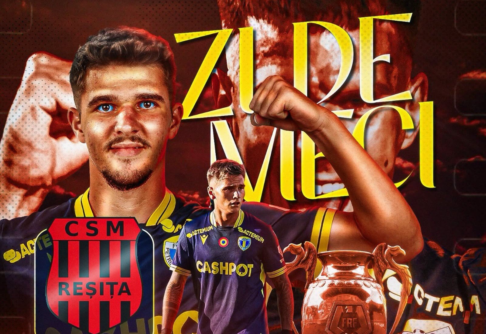 CSM Reșița - Petrolul Ploiești și SCM Râmnicu Vâlcea - Chindia Târgoviște în play-off-ul Cupei, de la 17:30