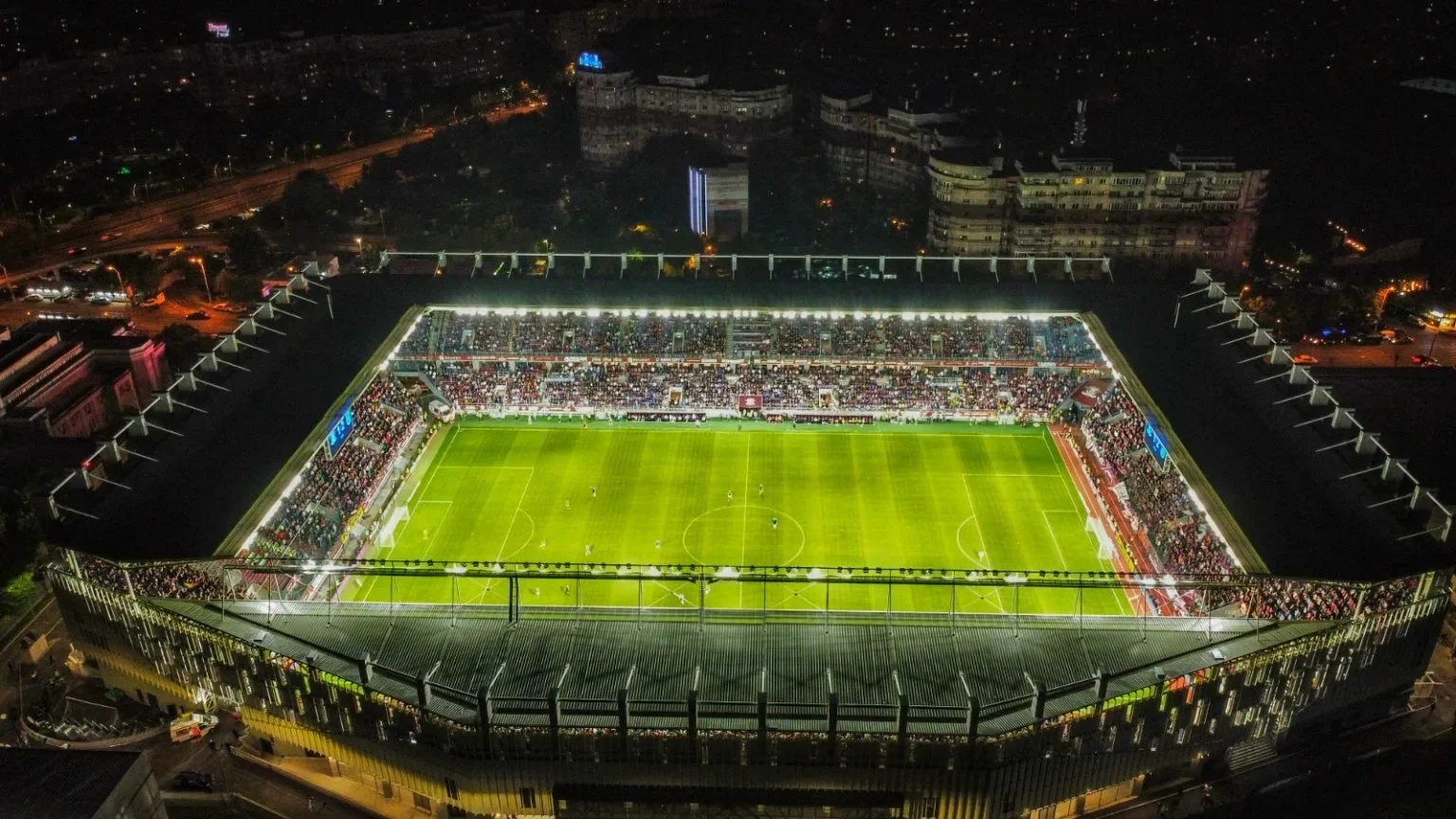 Stadionul Rapidului, pe ultimul loc în clasamentul UEFA! Ce s-a întâmplat la arena din Giulești