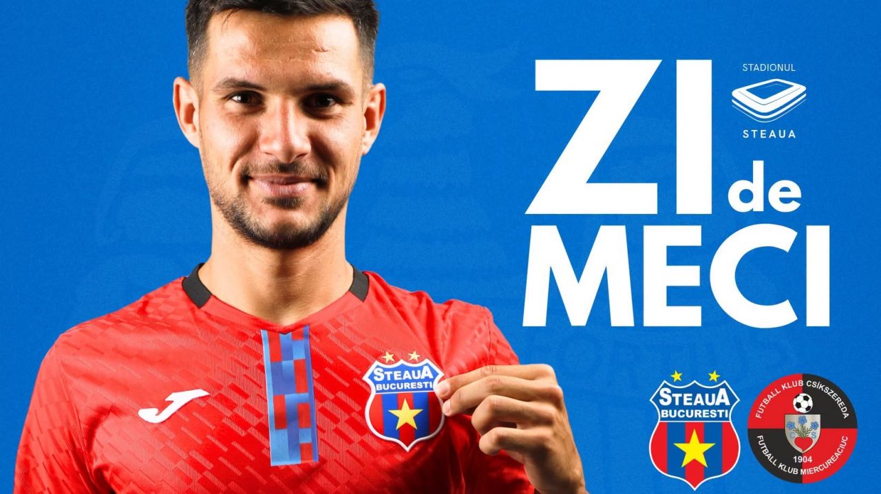 ACUM Steaua - FK Csikszereda și CSC Șelimbăr - FC Botoșani în play-off-ul Cupei! Cu sau fără Daniel Oprița?