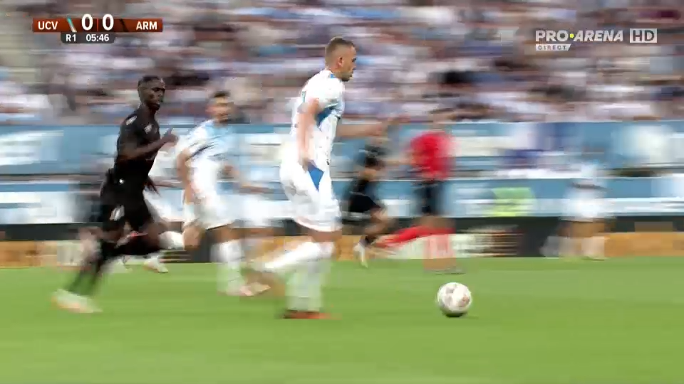 Universitatea Craiova - Ararat-Armenia pentru Europa League ACUM! Meciul e LIVE pe PRO ARENA și VOYO SPORT 1