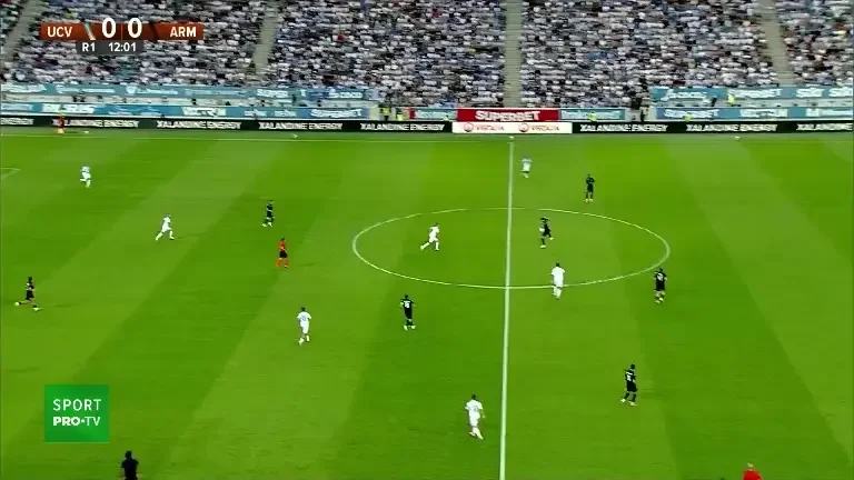 Universitatea Craiova - Ararat-Armenia 1-1 în play-off-ul Europa League (rezumat 20.08.2026)