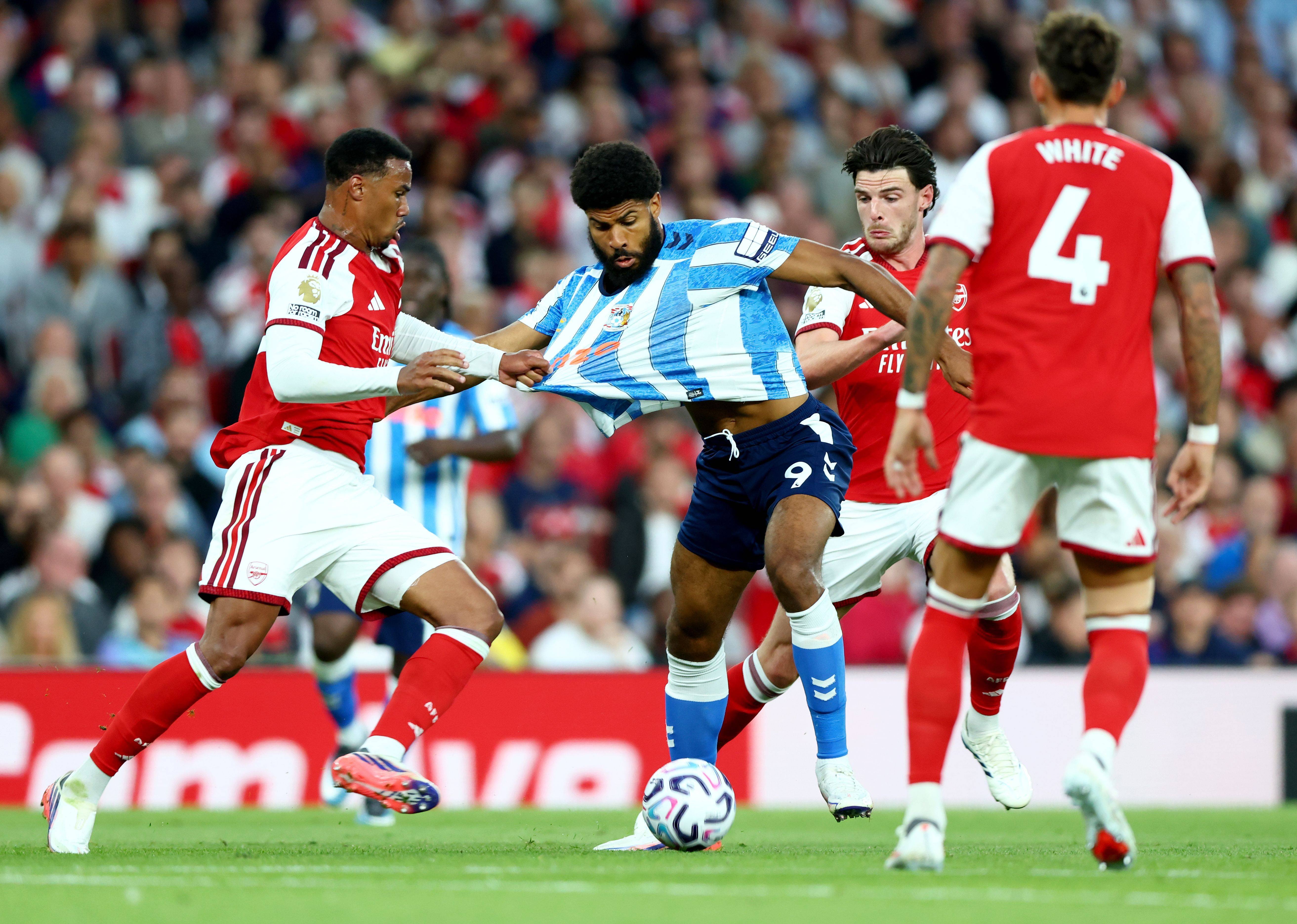 Arsenal - Coventry 2-0, ACUM pe VOYO! „Tunarii” s-au dezlănțuit
