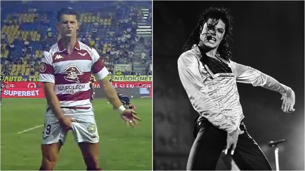 Dobre a încercat să îl imite pe Michael Jackson după golul cu Petrolul: "Mi-a plăcut"