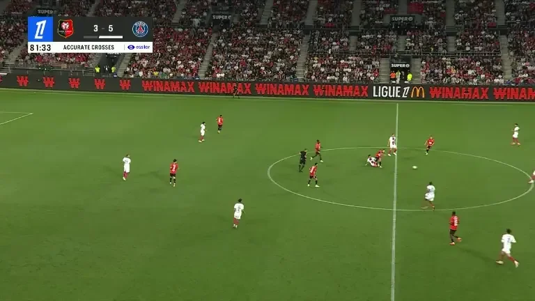 Rennes - PSG | Ferran Torres înscrie în minutul 82 | VOYO SPORT 1 (23.08.2026)