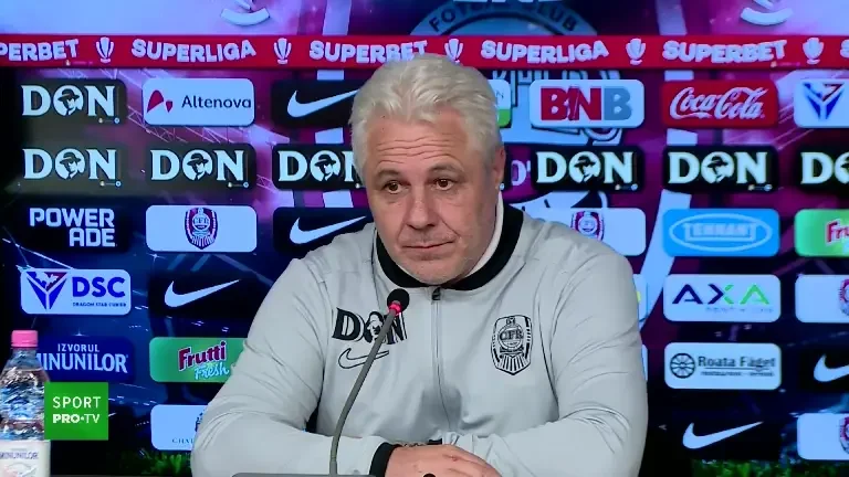 Conferință de presă Marius Șumudică după CFR Cluj - FCSB 1-0 (23.08.2026)