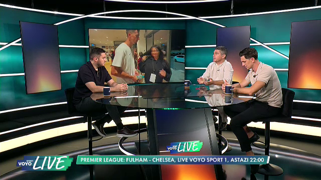 Florin Gardoș și Robert Niță, invitați la VoyoSport Live, ACUM, pe VOYO SPORT 1