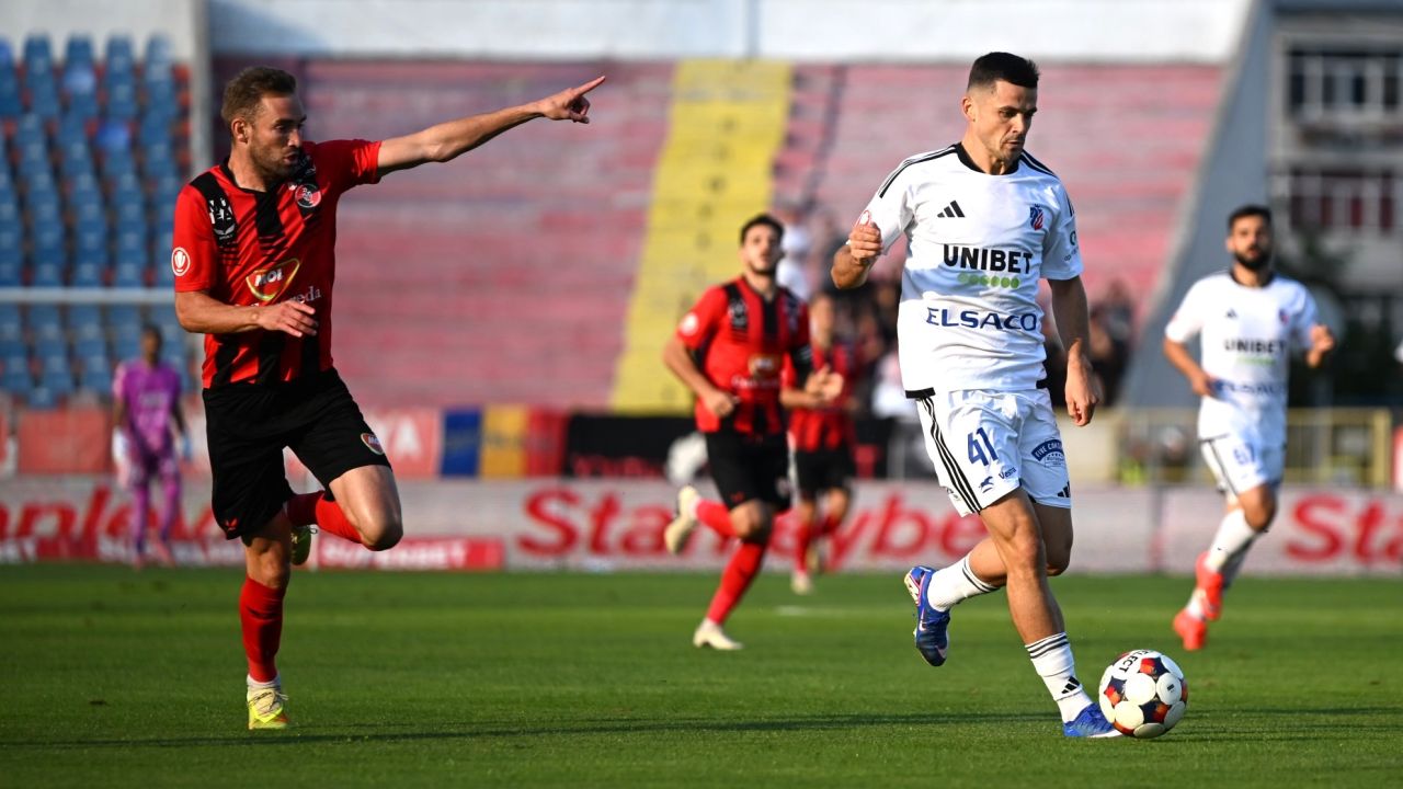 FC Botoșani - FK Csikszereda 1-0. Andrei Dumiter, golgheterul Superligii, a făcut diferența