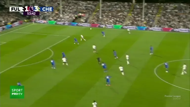 Gonzalo Garcia a înscris primul său gol în Premier League, în Fulham - Chelsea, pe VOYO SPORT 1