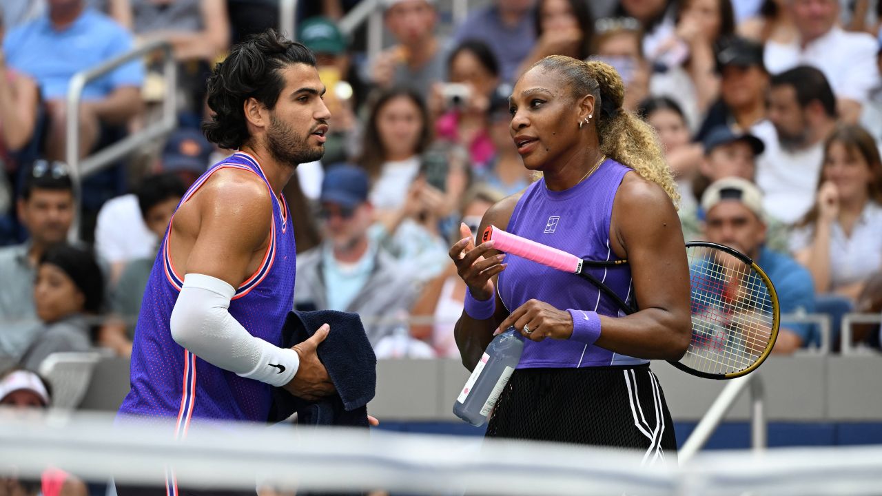 Cum s-au descurcat Williams și Alcaraz în proba de dublu mixt de la US Open. Soții Monfils au făcut spectacol