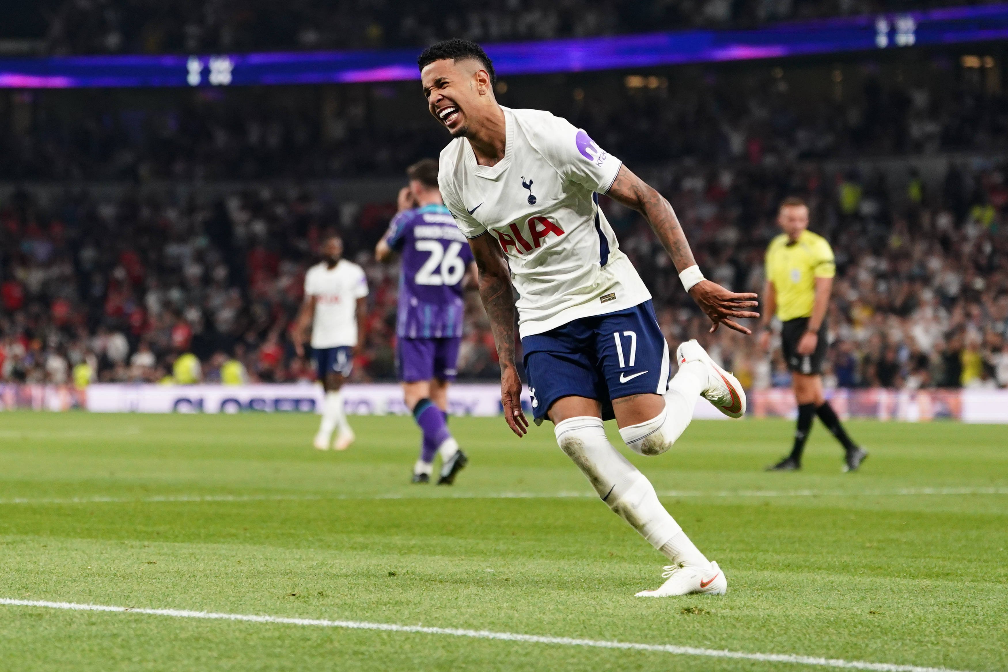 Fotbalistul transferat pe 87 de milioane de euro de Tottenham, gol la 11 minute după debut! Premier League, EXCLUSIV pe VOYO