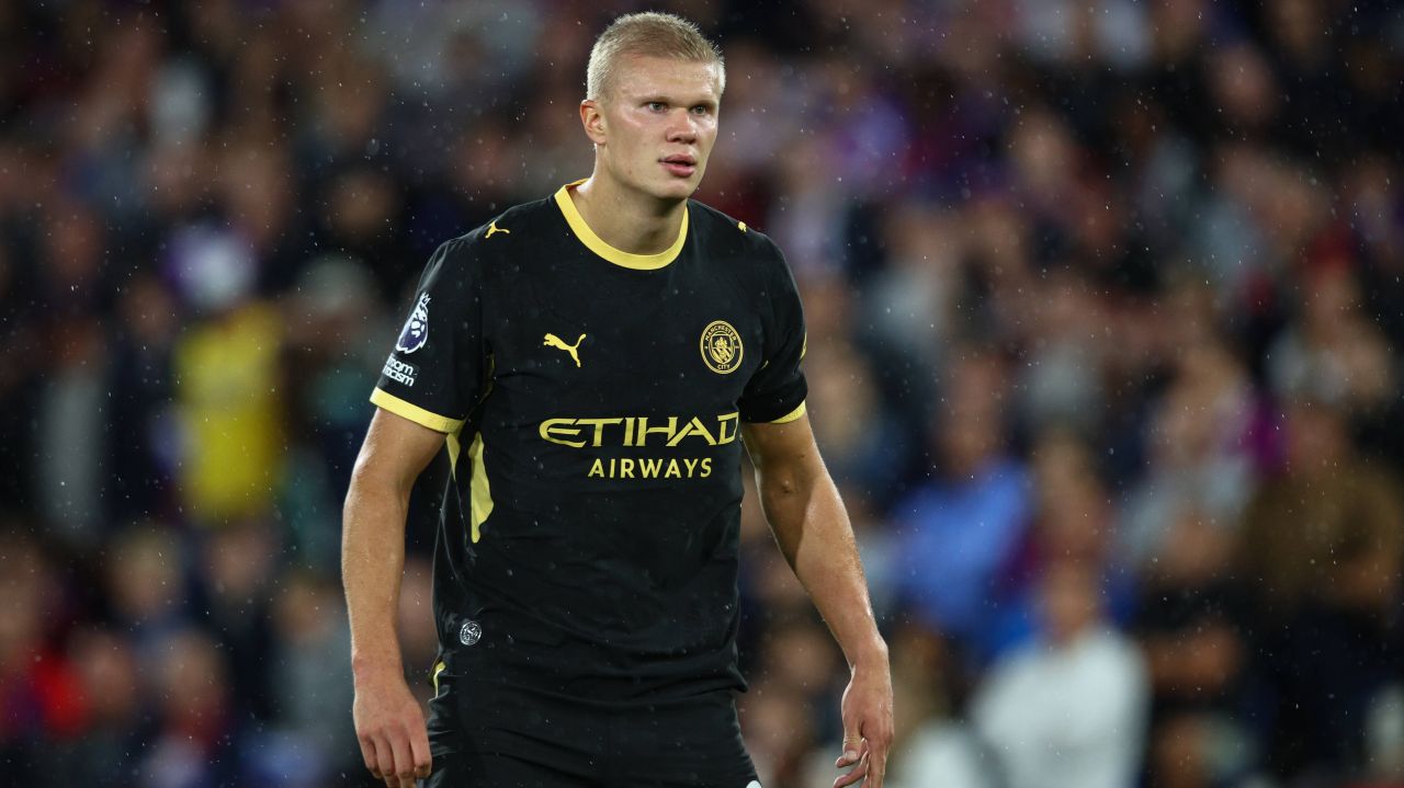 Cum a înscris Erling Haaland în Crystal Palace - Manchester City