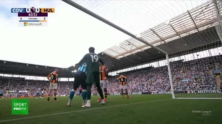 Millar punctează din pasa lui Belloumi și deschide scorul în Coventry - Hull