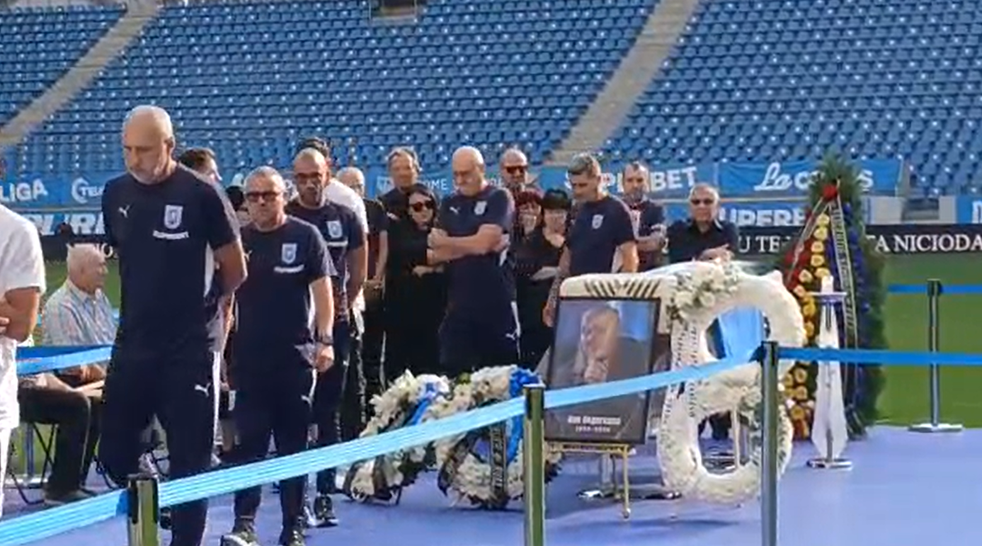 Nae Ungureanu va fi înmormântat: Gică Craioveanu, Gigi Nețoiu și Silviu Lung îl conduc pe ultimul drum pe legendarul fotbalist de la Craiova