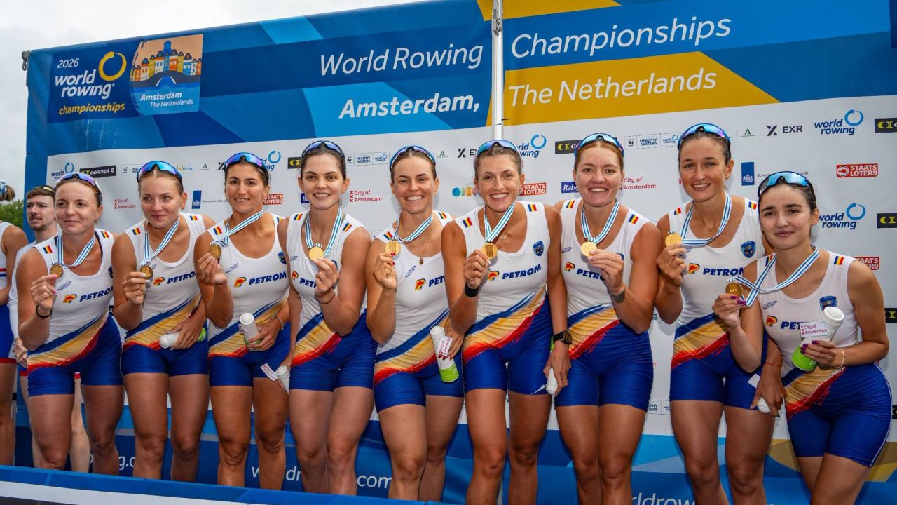 România, o forță în canotajul mondial! Ce s-a întâmplat la Mondialul din Amsterdam e impresionant: Simona Radiș și Adriana Adam, de nota 10