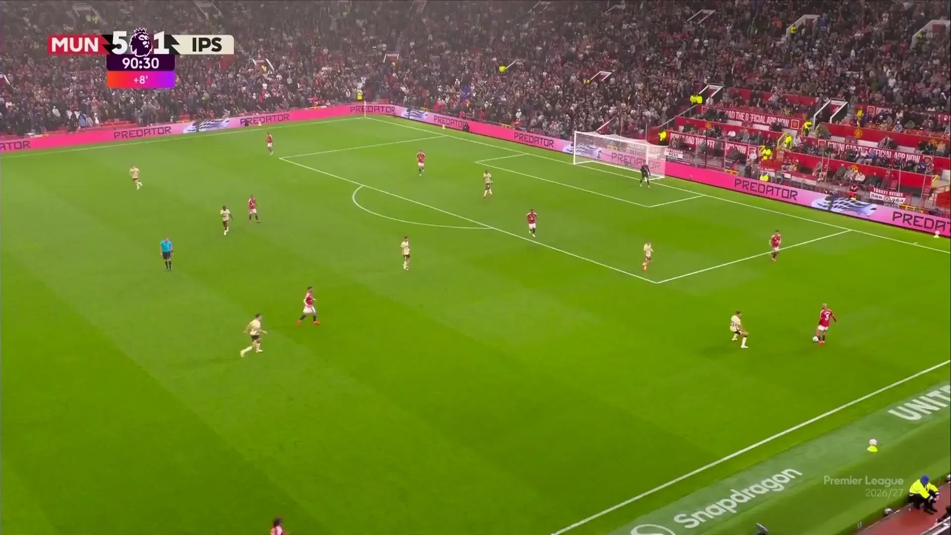 Manchester United - Ipswich 5-2 | GOOOL Ipswich Town! Akpom reduce din diferența de pe tabelă.