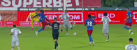 FCSB - UTA 0-1, pe Sport.ro. Coman deschide scorul la Târgoviște