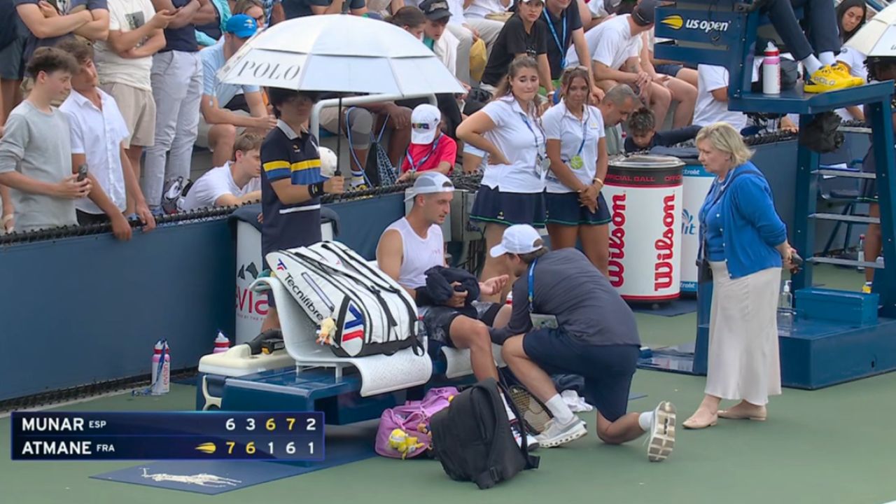 „E corpul meu, nu?” Moment halucinant într-un meci de 5 ore, la US Open: jucătorul și medicul s-au certat pe teren