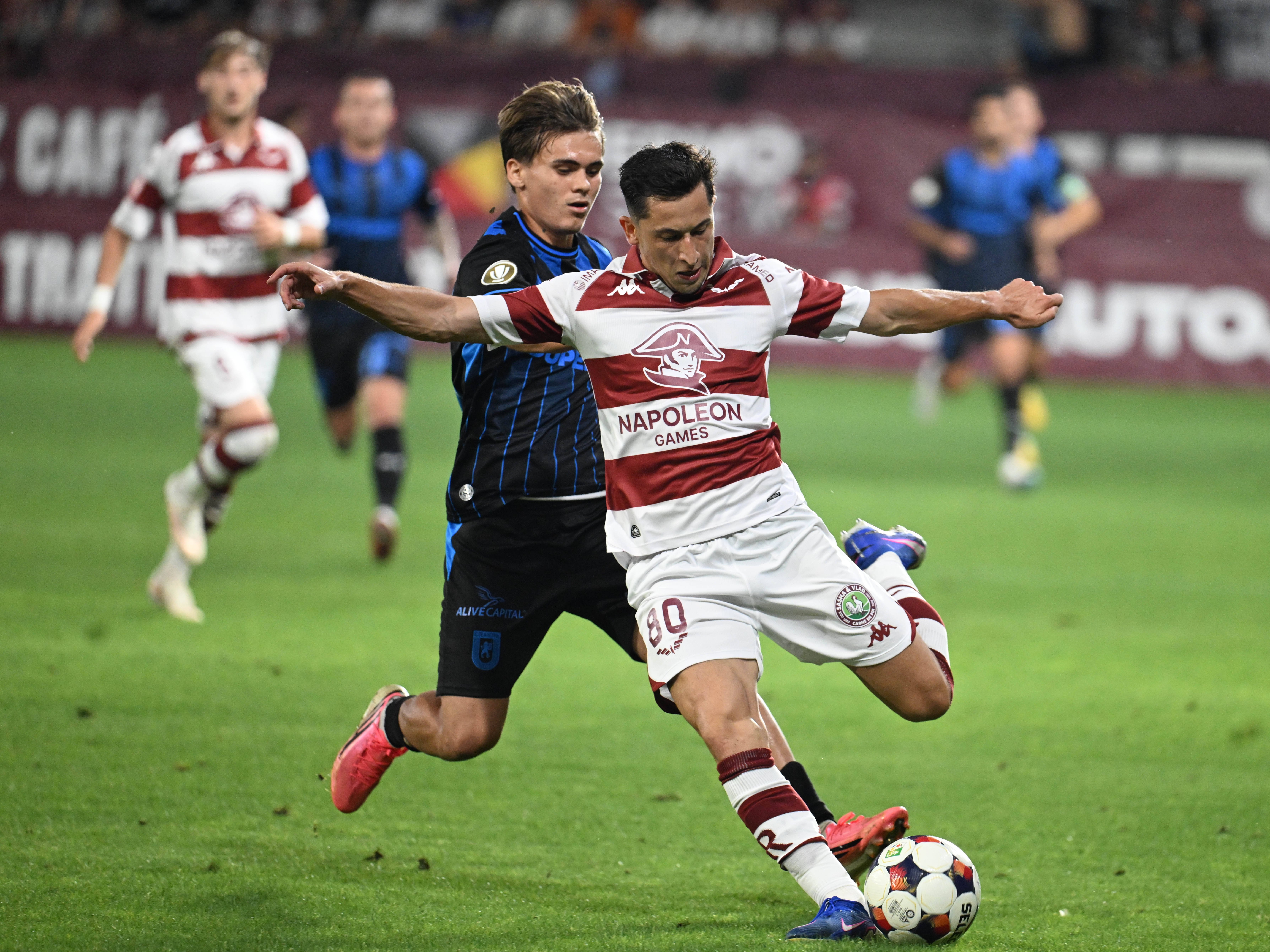 Cum arată clasamentul din Superliga după Rapid București - Universitatea Craiova 1-1