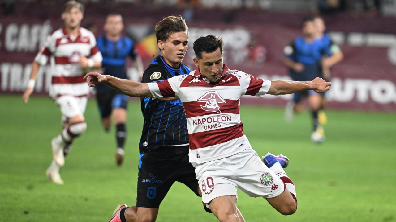 Cum arată clasamentul din Superliga după Rapid București - Universitatea Craiova 1-1