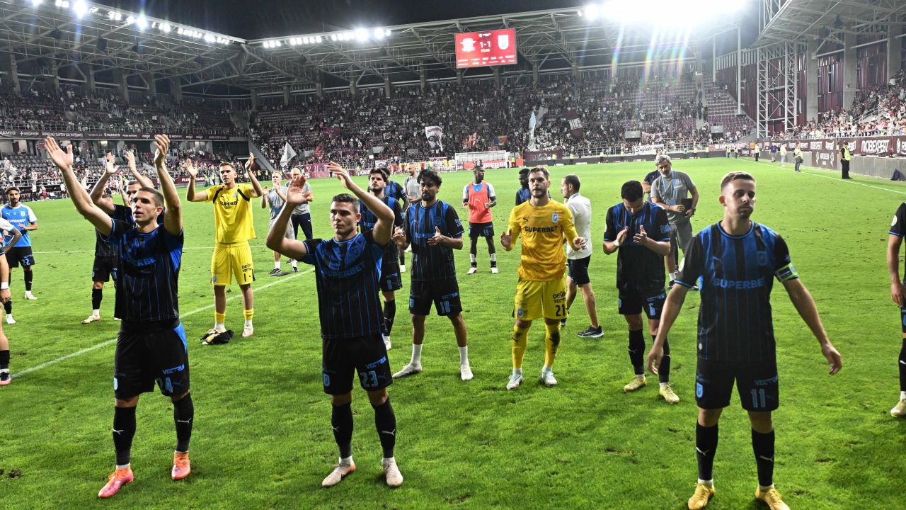 A venit nota de plată! Sancțiunile aplicate de Jandarmeria Română după Rapid - Universitatea Craiova 1-1