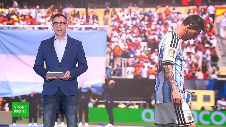 Messi și-a anunțat retragerea de la naționala Argentinei și a scris mesajul de adio cu un pix... magic (01.09.2026)