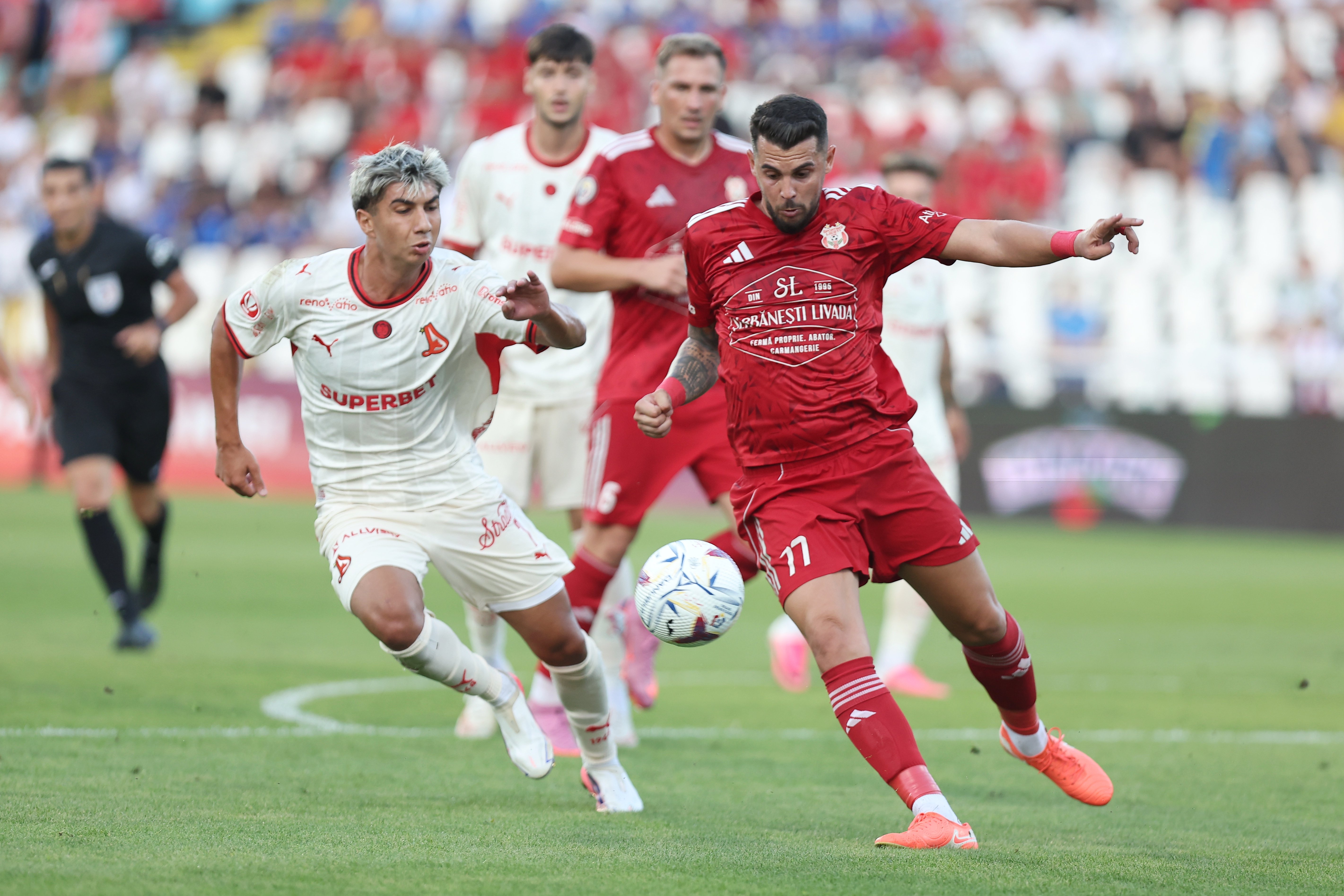 SHOW în Sporting Liești - Dinamo 0-3, ACUM în Cupa României! Alex Musi, înger și demon pentru „câini”