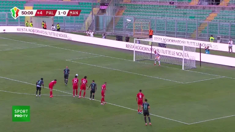 S-a marcat al doilea gol în Palermo - Mantova, EXCLUSIV pe VOYO SPORT 1