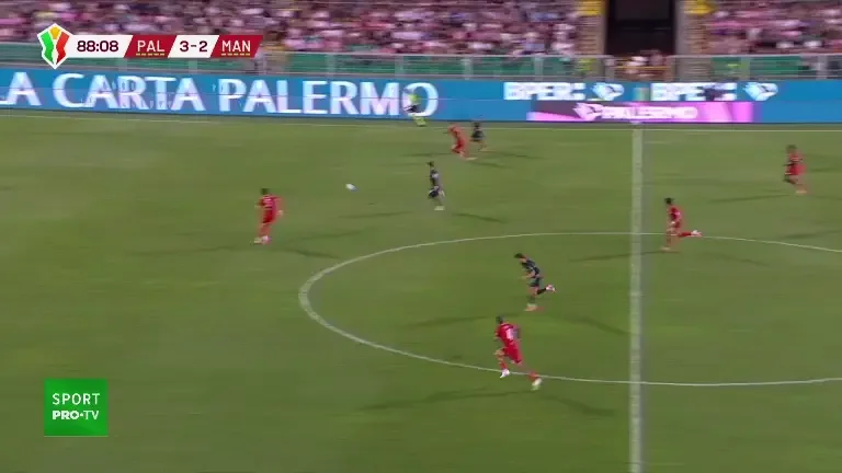 Al șaselea gol din Palermo - Mantova din Coppa Italia, EXCLUSIV pe VOYO SPORT 1