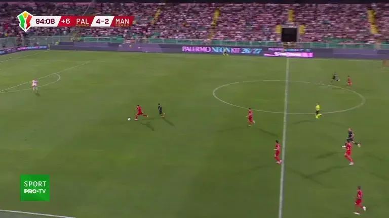 Al șaptelea gol din Palermo - Mantova din Coppa Italia, EXCLUSIV pe VOYO SPORT 1