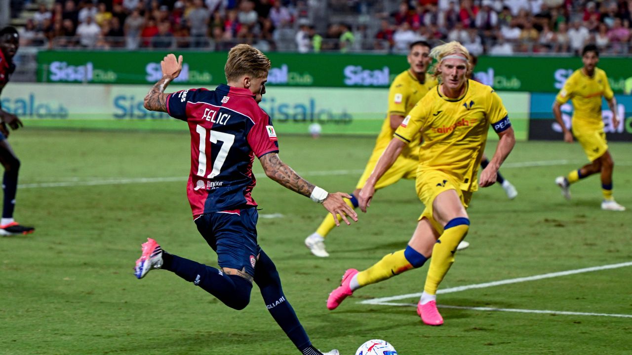 Coppa Italia | Cagliari - Hellas Verona 1-2 și sclipirile lui Rareș Ilie din Palermo - Mantova 5-2, EXCLUSIV pe VOYO SPORT 1!