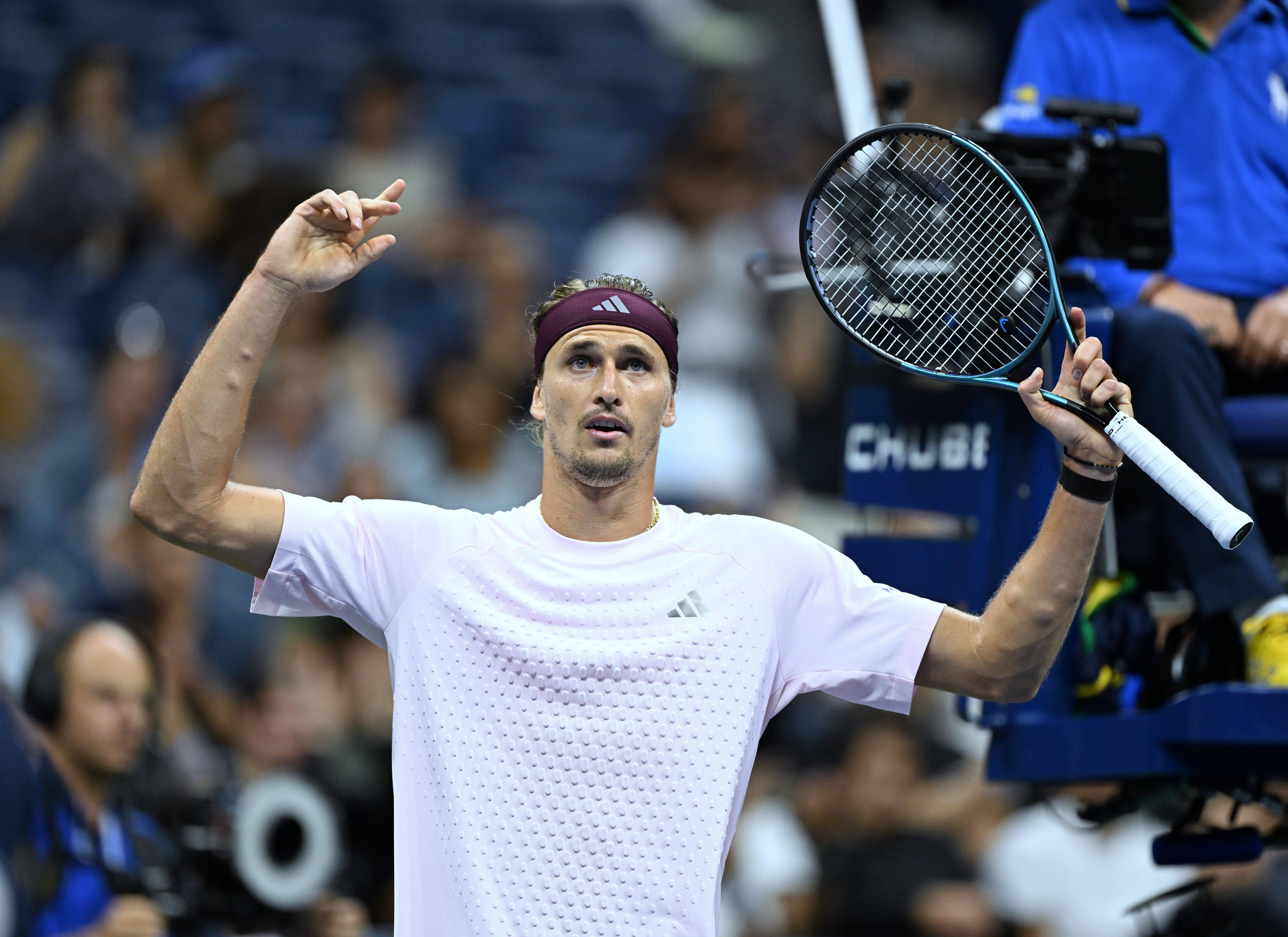 US Open 2026 | Alexander Zverev, victorie într-un maraton dramatic de cinci seturi contra lui Quentin Halys