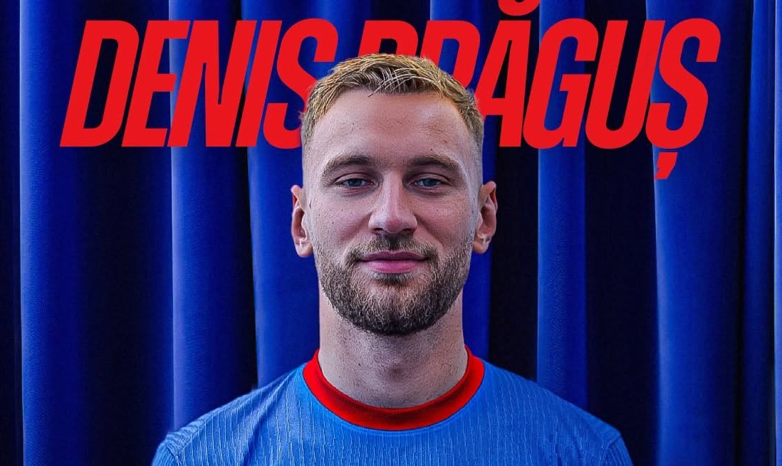 Așteptarea s-a încheiat! Denis Drăguș, prezentat la FCSB: ce număr va purta atacantul