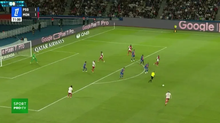 Idumbo înscrie pentru 1-2 în PSG - AS Monaco