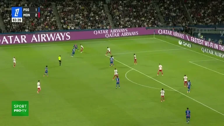 PSG, gol anulat în derby-ul cu AS Monaco