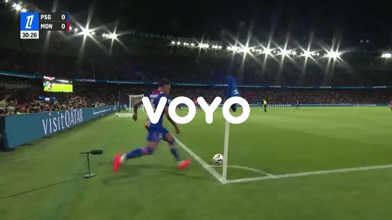 Rezumat PSG - AS Monaco 1-2, duel ce s-a văzut pe VOYO SPORT LIVE 1