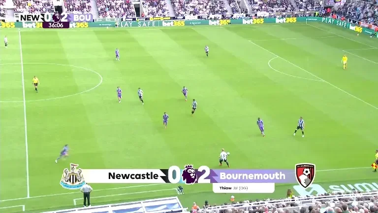 Newcastle - Bournemouth 1-2 (Premier League) | Barnes reduce din diferență (5 septembrie 2026)