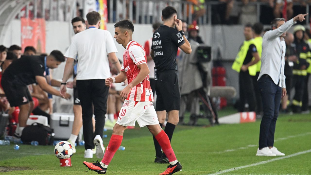 Cătălin Cîrjan, șocat după ce a văzut cartonașul roșu în derby-ul cu FCSB: „De ce a făcut asta?”