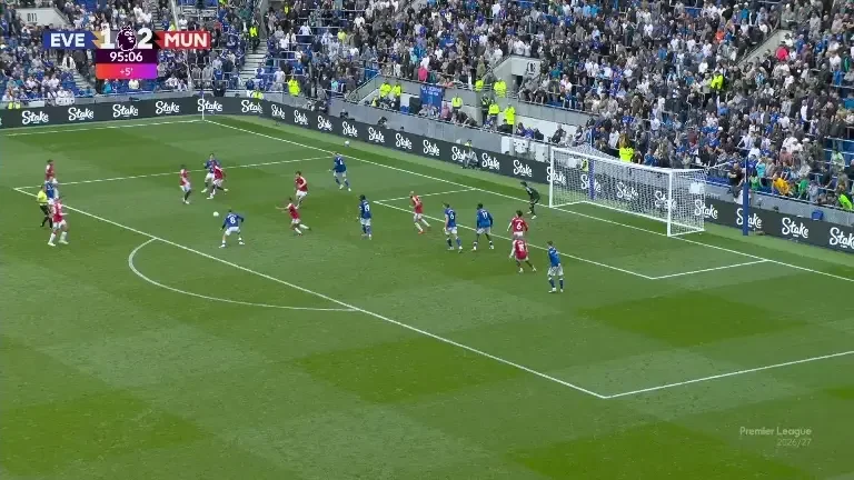 Maitland-Niles, gol de 2-2 în Everton - Manchester United